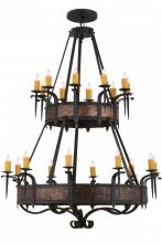 Meyda Green 158265 - 56" Wide Costello 20 Light Two Tier Chandelier