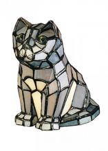 Meyda Black 11323 - 7"H Cat Accent Lamp