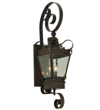 Meyda Black 129261 - 12"W Verona Lantern Wall Sconce