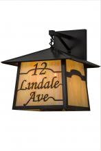 Meyda Black 170128 - 16"W Personalized Stillwater Wall Sconce