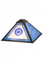 Meyda Black 178516 - 13"Sq Personalized State Trooper Shade