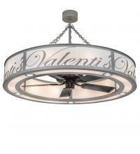 Meyda Black 244087 - 55" Wide Personalized Valenti's Chandel-Air