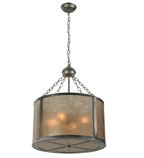 20"W Smythe Craftsman Inverted Pendant