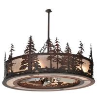 Meyda Yellow 108064 - 44"W Tall Pines Chandel-Air