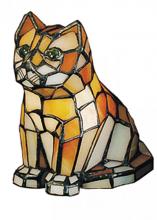 Meyda Yellow 11332 - 7"H Cat Accent Lamp