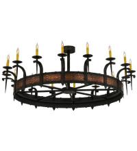 Meyda Yellow 130021 - 60"W Costello 16 LT Chandelier