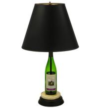 Meyda Yellow 134264 - 25.5"H Personalized Wine Bottle Table Lamp