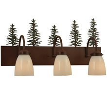 Meyda Yellow 135960 - 24" Wide Tall Pines 3 Light Vanity Light