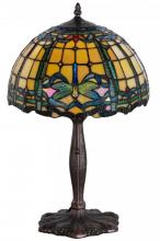 Meyda Yellow 138586 - 19"H Dragonfly Trellis Accent Lamp