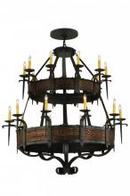 Meyda Yellow 139252 - 47.5" Wide Costello 20 Light Two Tier Chandelier