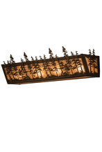 Meyda Yellow 14200 - 24"W Tall Pines Vanity Light