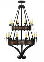 Meyda Yellow 145338 - 48" Wide Costello 20 LT Two Tier Chandelier