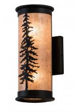 Meyda Yellow 173131 - 5" Wide Tall Pines Wall Sconce