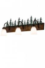 Meyda Yellow 180396 - 30" Wide Tall Pines 3 Light Vanity