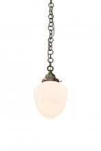 Meyda Yellow 180901 - 8"W Lancaster Pendant