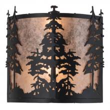 Meyda Yellow 182748 - 12"W Tall Pines Wall Sconce