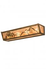 Meyda Yellow 188534 - 24" Wide Trails End Vanity Light