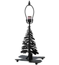 Meyda Yellow 20491 - 14"H Tall Pines W/Lighted Base Table Base