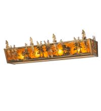 Meyda Yellow 219385 - 30" Wide Tall Pines Vanity Light