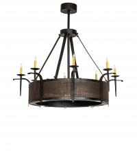 Meyda Yellow 244936 - 52" Wide Costello 8 Light Chandelier