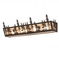 Meyda Yellow 247190 - 30" Wide Tall Pines Vanity Light