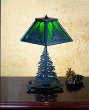 Meyda Yellow 27107 - 14" High Tall Pines Accent Lamp