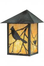 Meyda Yellow 41862 - 9"W Seneca Song Bird Wall Sconce