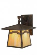 Meyda Yellow 54632 - 12"W Stillwater Mountain View Hanging Wall Sconce