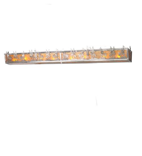 60" Wide Tall Pines Vanity Light