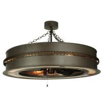 Meyda Tiffany 110044 - 44"W Golden Forge Chandel-Air