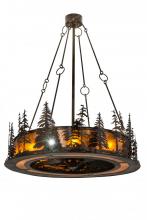 Meyda Tiffany 175012 - 48"W Tall Pines Chandel-Air