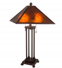 Meyda Tiffany 218344 - 28" High Mission Prime Table Lamp