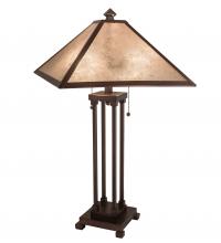 Meyda Tiffany 218345 - 28" High Mission Prime Table Lamp