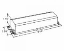 Stanpro (Standard Products Inc.) 31222 - MAGNETIC FLUO BALLAST 2 LAMPS T12 T10 RAPID START (RS) 30-40W 277V STD