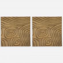 Uttermost CA 04357 - Channels Wood Wall Decor