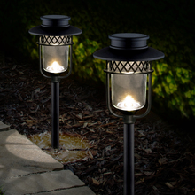 Classy Caps GL1101 - Classy Caps Black Stainless Steel Landscape, Path & Garden Light - 2 Pk