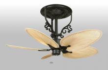 FanC Fans Fanimation FP410BL-ISP4 - Traditional Black Ceiling Fan