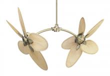 FanC Fans Fanimation FP7000AB-CAISP4 - Tropical Antique Brass Dual Motor Fan