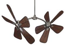 FanC Fans Fanimation FP7000PW-CAISD7A - Tropical Pewter Dual Motor Fan