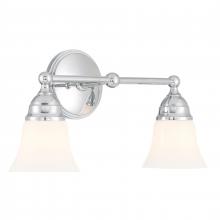 ELK Home Plus 8582-CH-BSO - Sophie 16.5'' Wide 2-Light Vanity Light - Chrome