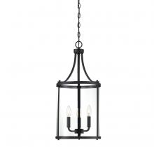 Savoy House Canada 7-1040-3-BK - Penrose 3-Light Pendant in Black