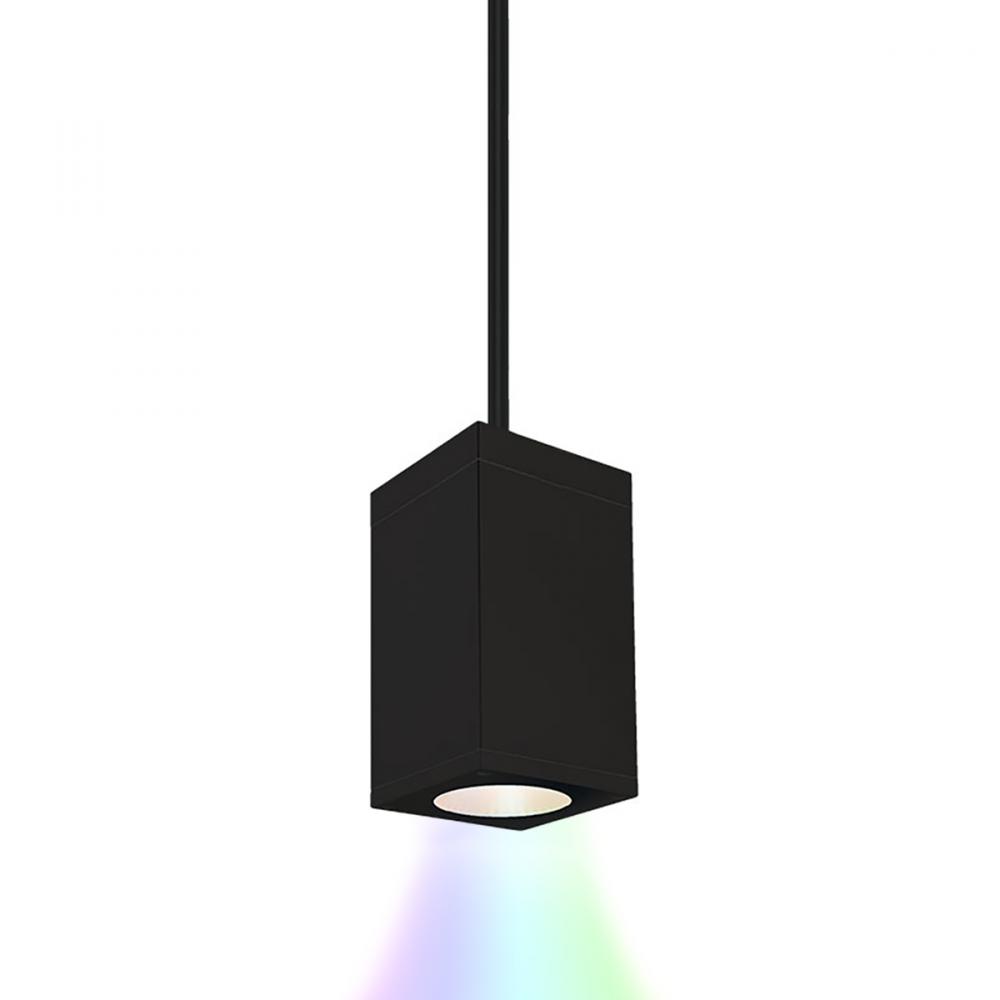 Cube Architectural 5" LED Color Changing Pendant