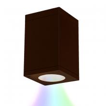 WAC Integrator Tier 1 DC-CD05-F-CC-BZ - Cube Architectural 5" LED Color Changing Flush Mount