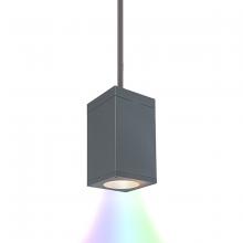 WAC Integrator Tier 1 DC-PD05-F-CC-GH - Cube Architectural 5" LED Color Changing Pendant