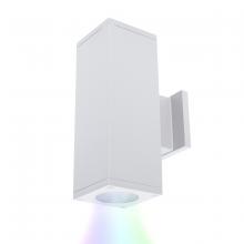 WAC Integrator Tier 1 DC-WD05-NS-CC-WT - Cube Architectural 5" LED Color Changing Up and Down Wall Light