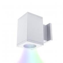 WAC Integrator Tier 1 DC-WS05-FA-CC-WT - Cube Architectural 5" LED Color Changing Wall Light