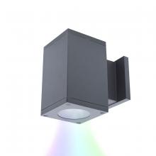 WAC Integrator Tier 1 DC-WS05-NS-CC-GH - Cube Architectural 5" LED Color Changing Wall Light